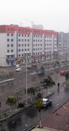 磐石今冬第一场雪！